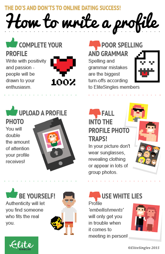 Want To Write A Good Dating Profile Dos And Don ts EliteSingles