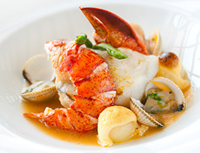 Seafood dish